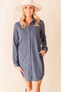 Timpas Knit Flannel Dress