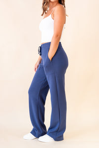 Beth Straight Lounge Pants w/ Pockets