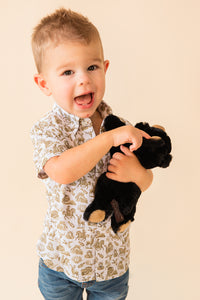 Youth Performance Button Up