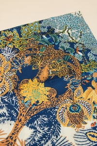 Scarvii Botanical Floral Square Scarf