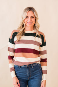 Blake Striped Sweater