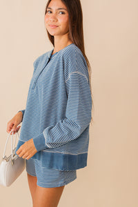 Apollo Striped Sweatshirt