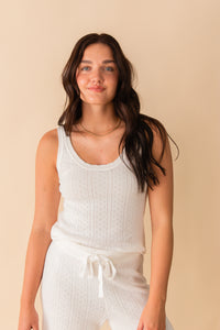 Sweetheart Pointelle Cami