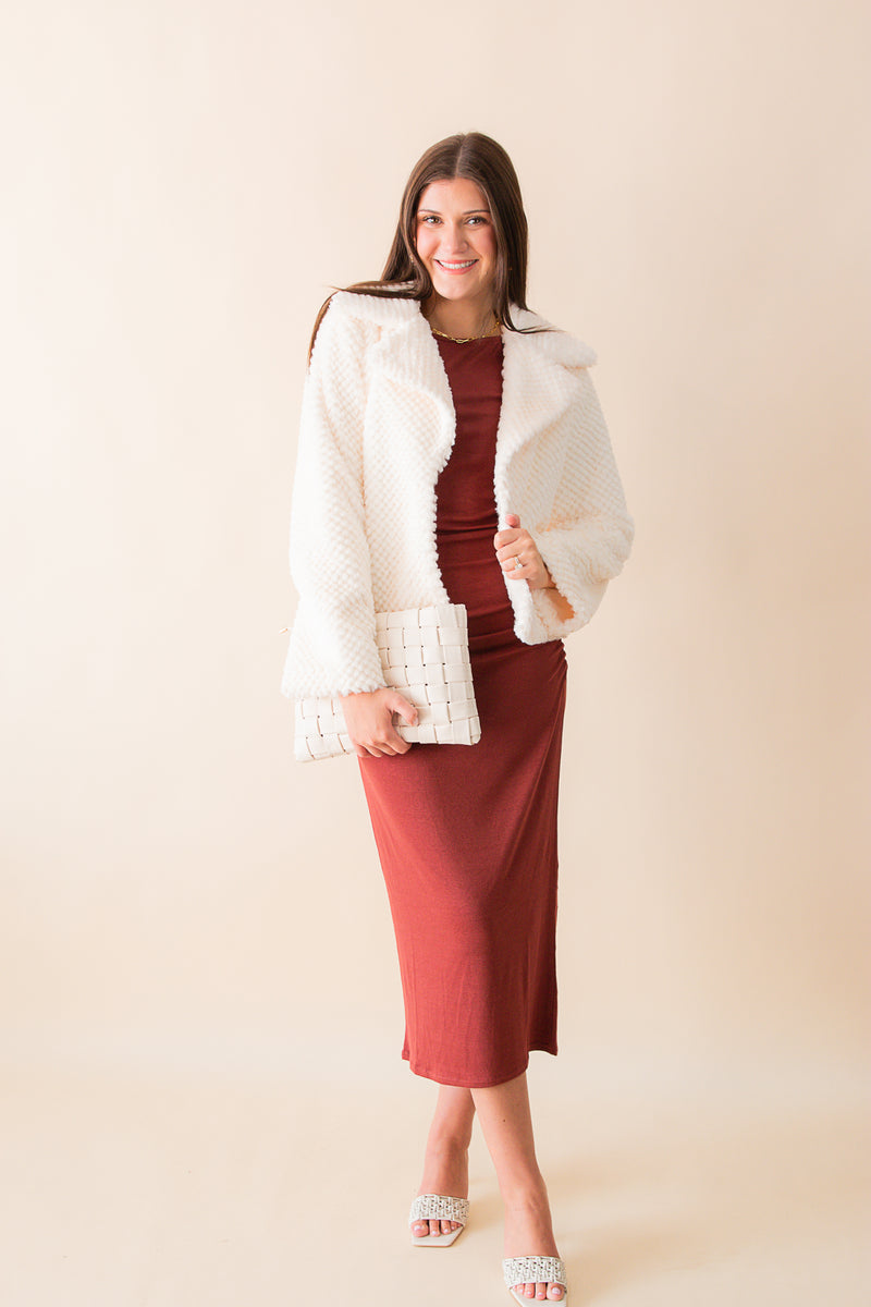 So So Soft Lapel Coat