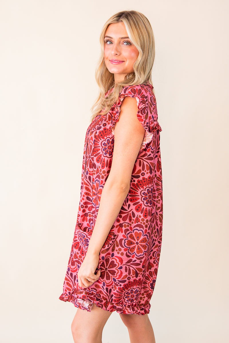 Cool Breeze  Mini Dress