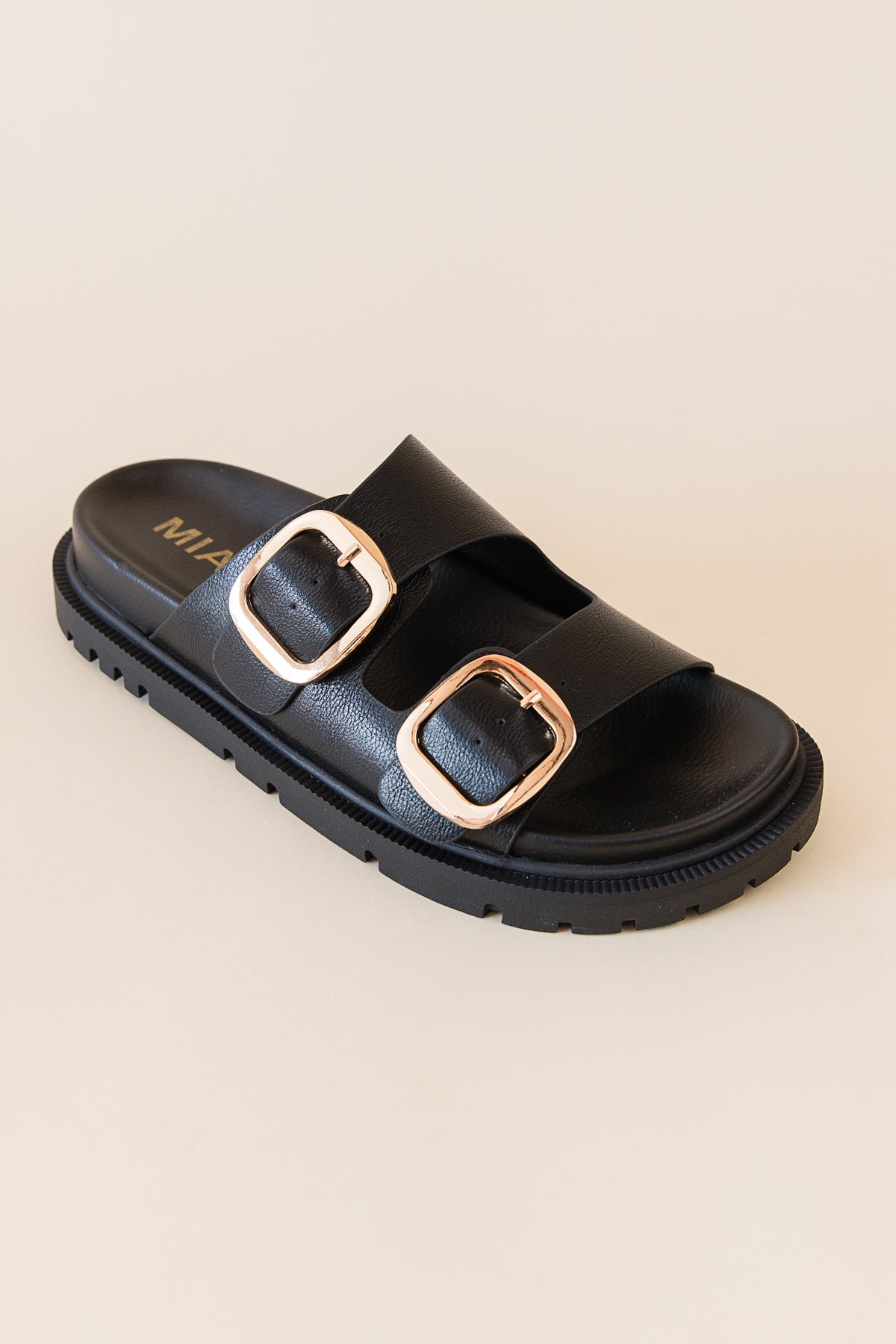 Gen Double Buckle Sandal