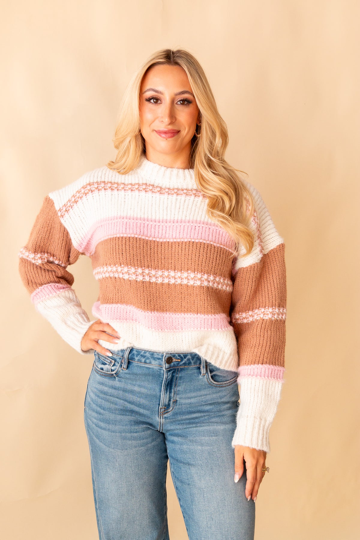 Evan Stripe Sweater