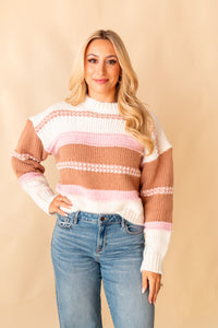 Evan Stripe Sweater