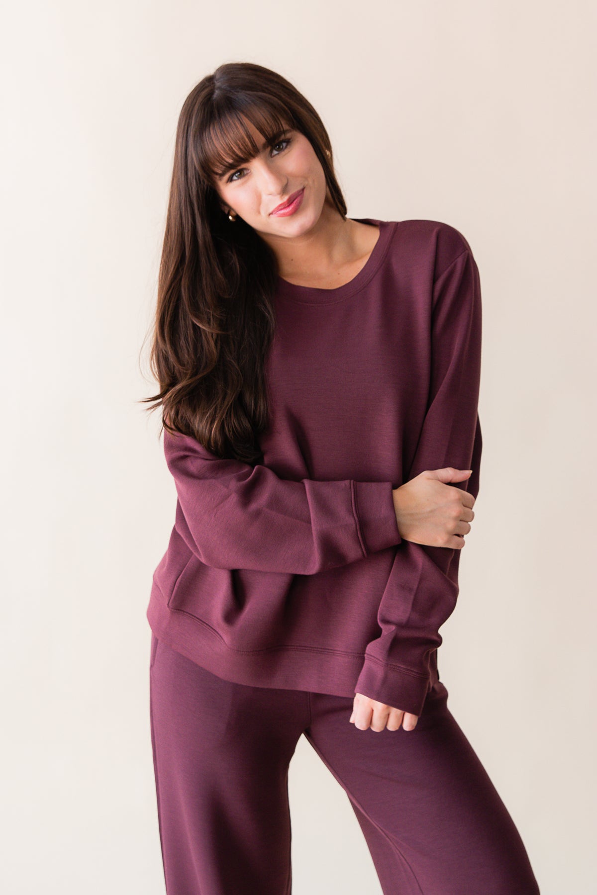 Wine Truffle Crewneck