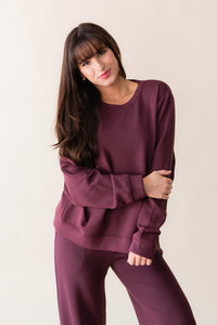 Wine Truffle Crewneck