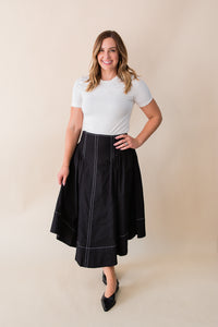 Whisper Hem Maxi Skirt