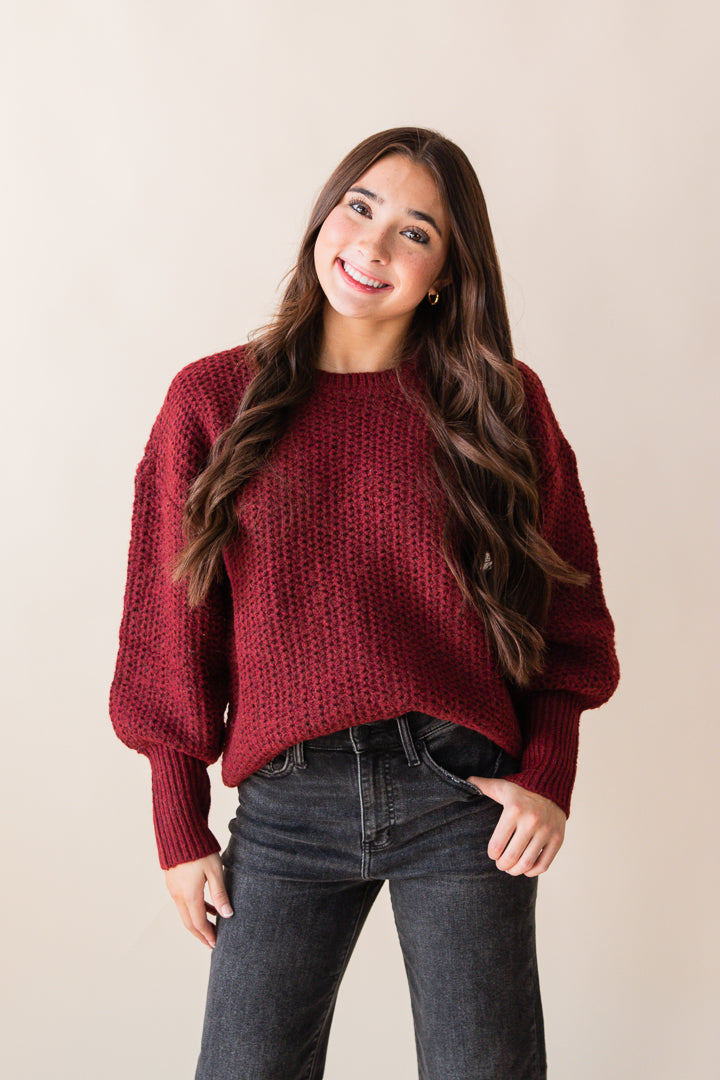 Flora Drop Shoulder Sweater