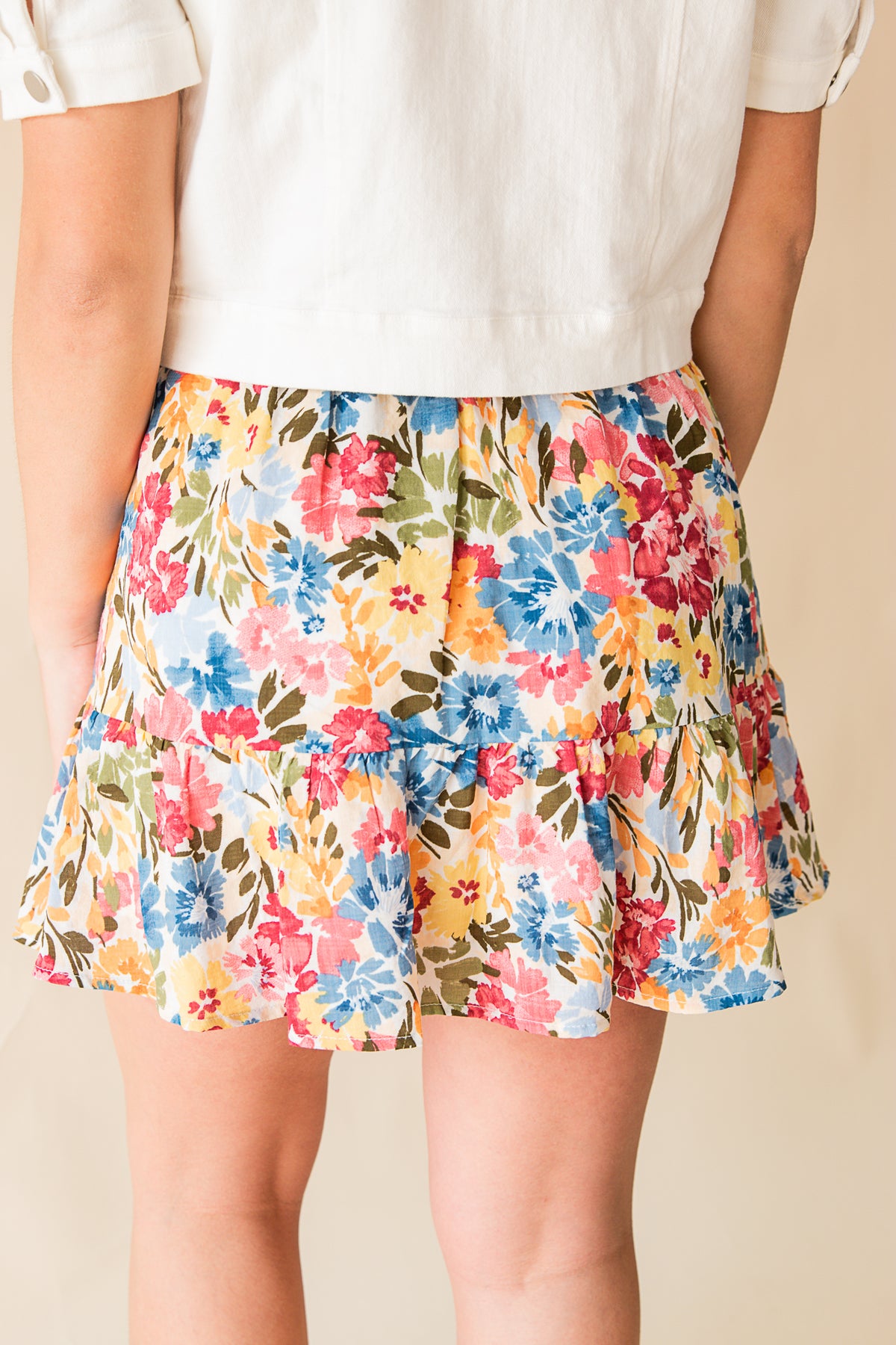 Natures Palette Mini Skirt