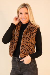 Wildest Wishes Leopard Vest