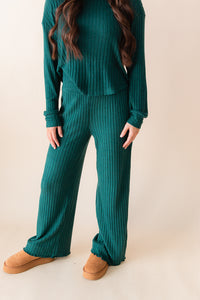 Dawn Smocked Rib Pant