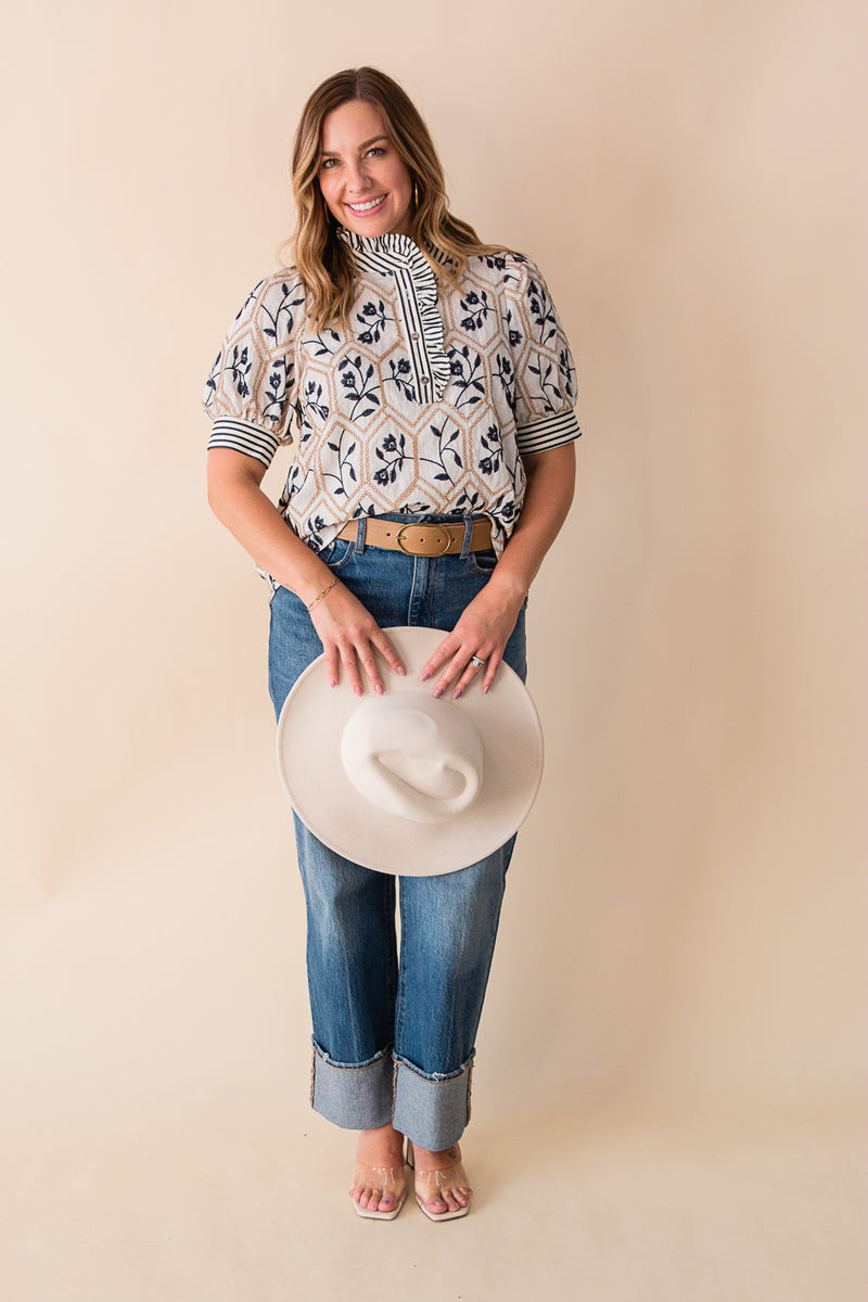 Vanilla Dusk Blouse