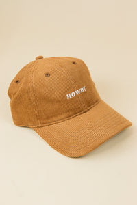 Corduroy Hat