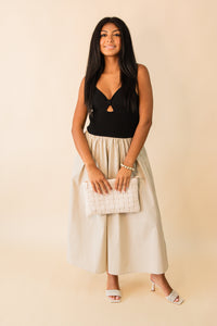 Madrid Mixed Media Dress