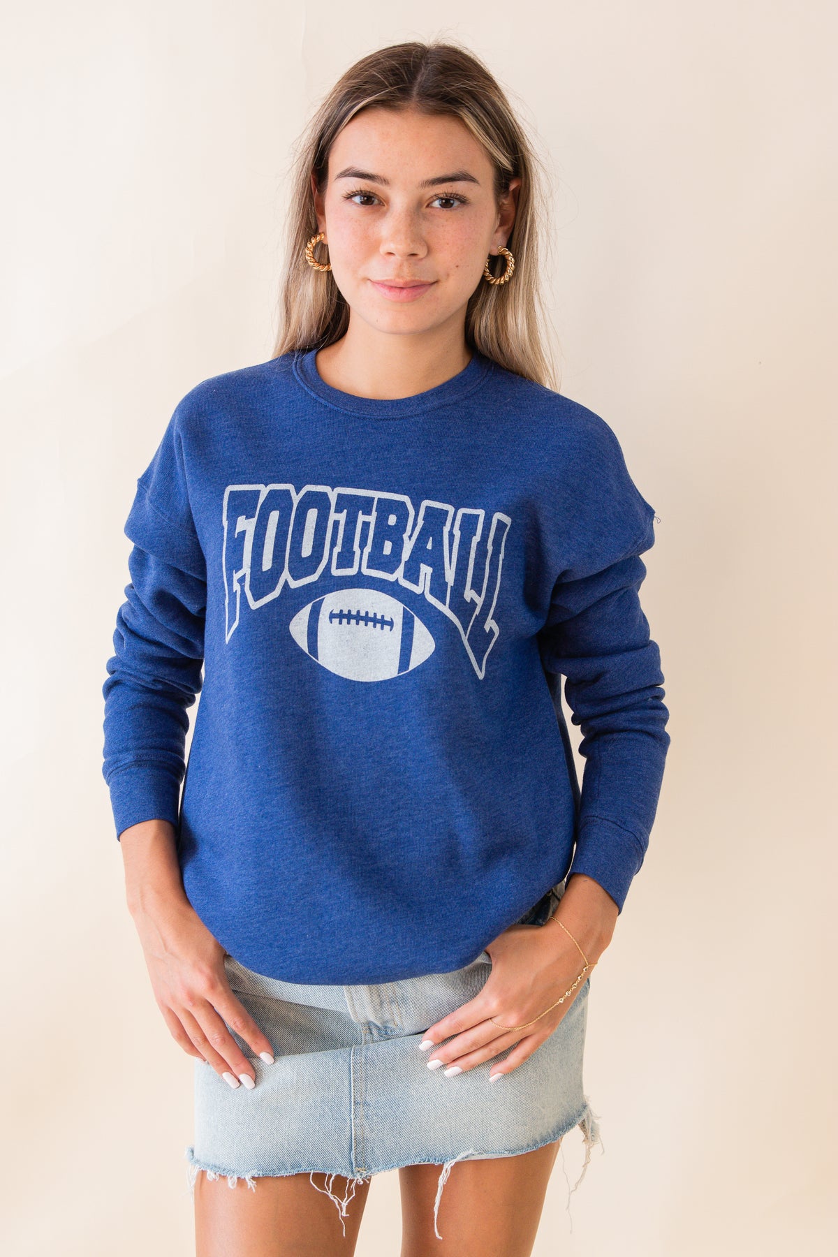 Football Graphic Sweatshirt