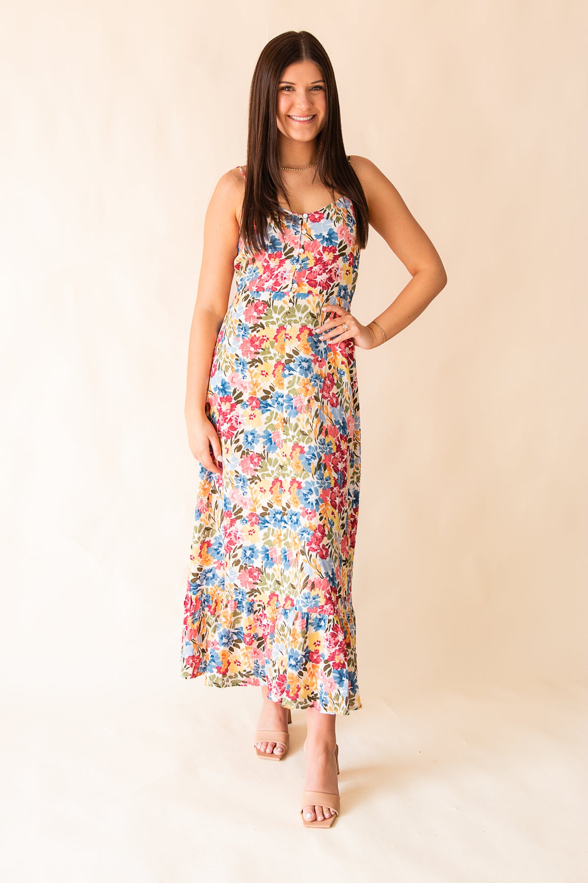 Natures Palette Maxi Dress