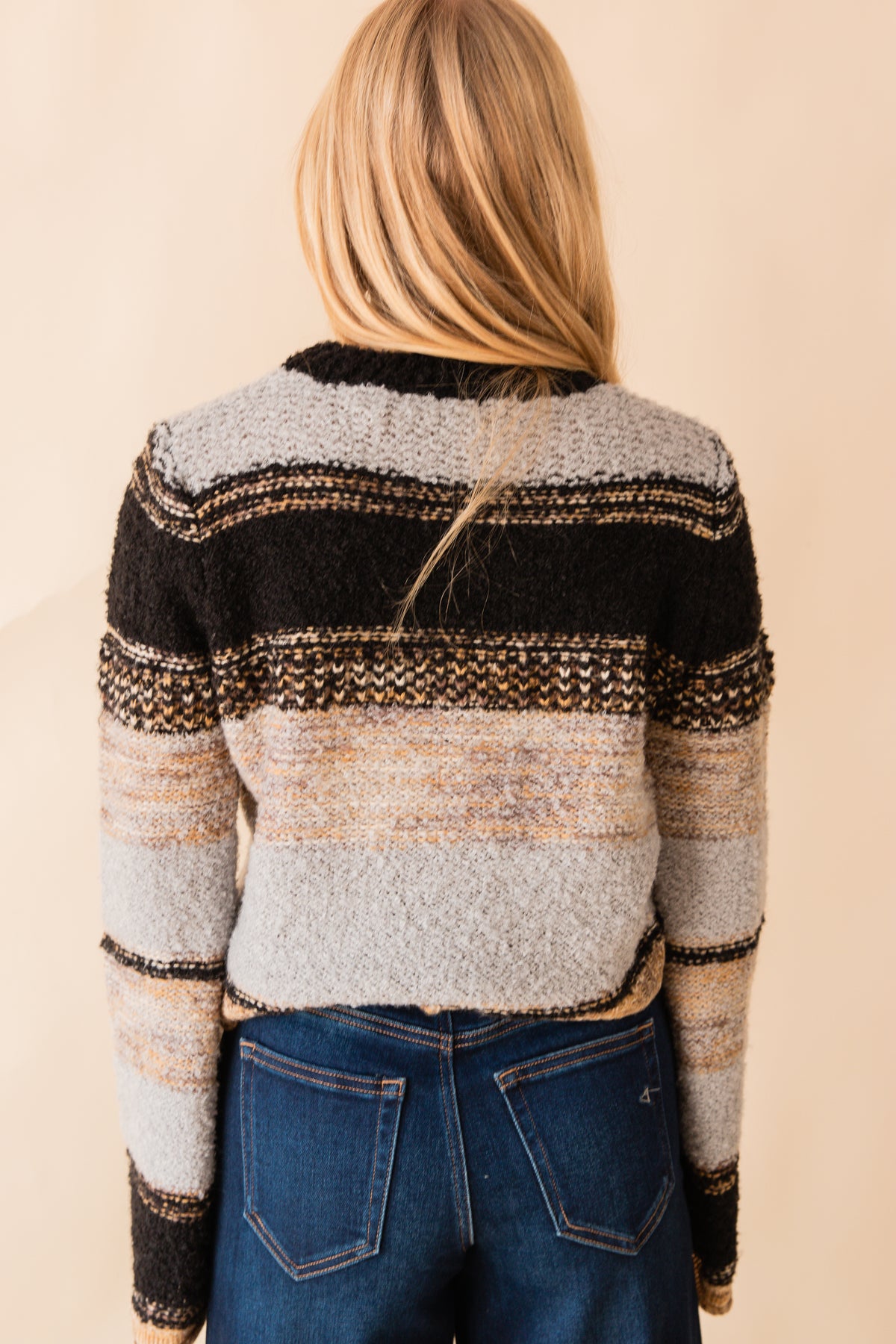 Millie Mixed Yarn Sweater