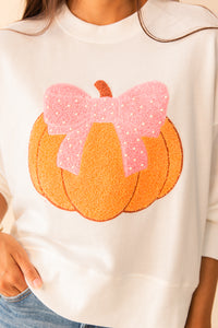 Pretty Pumpkin Relaxed Sweatshirt
