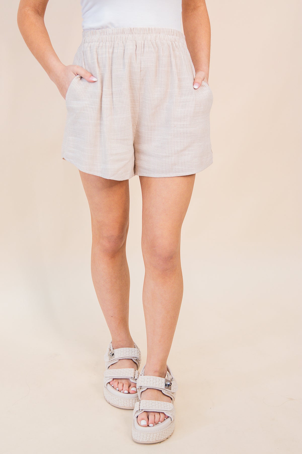 Mojave Elastic Waist Shorts