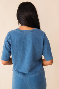 On The Go Jersey Denim Tee