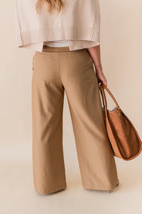 Reese Pleated Wide Leg Trousers