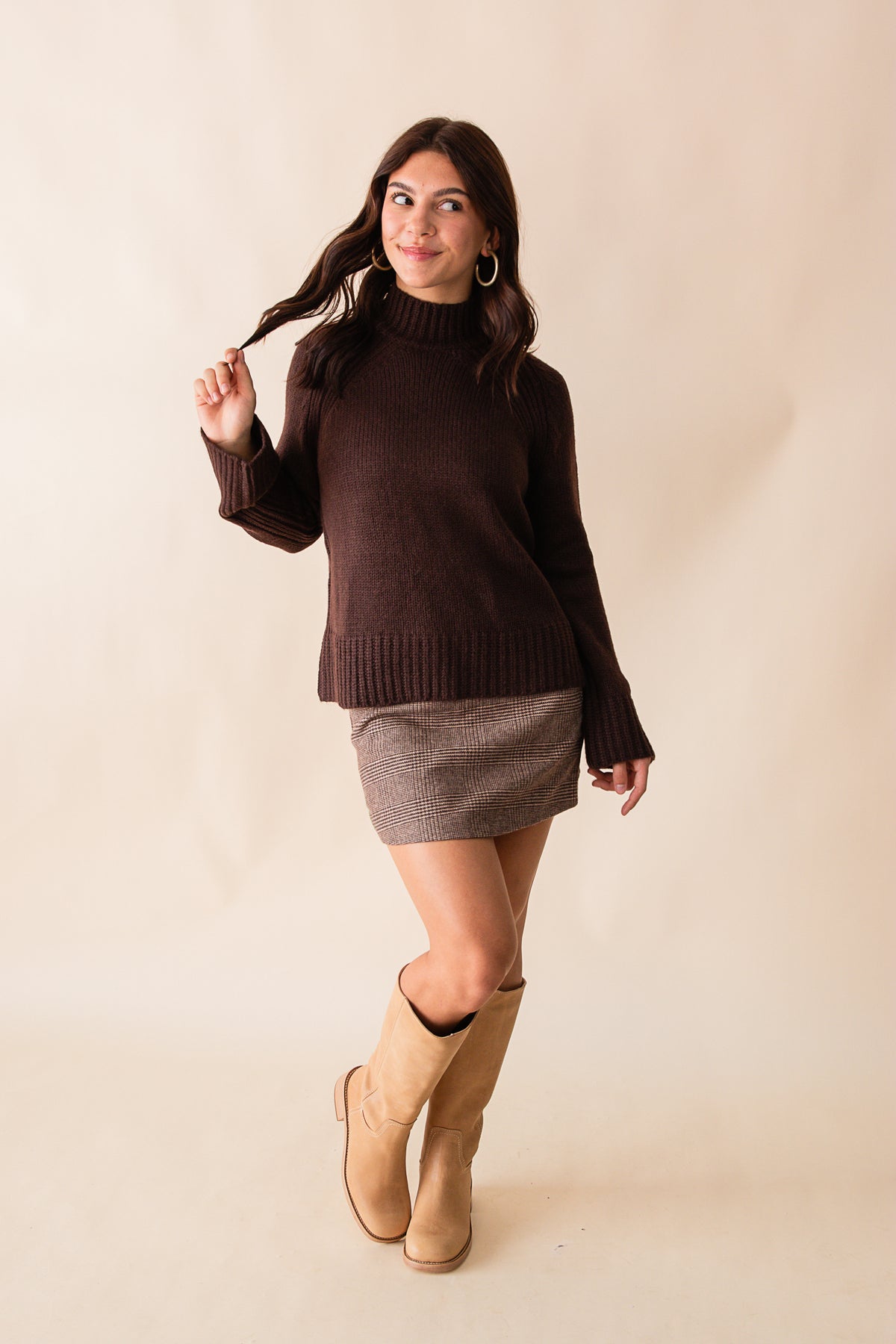 Emerge Funnel Neck Sweater