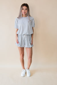 Mackenzie Bubble Crop Top