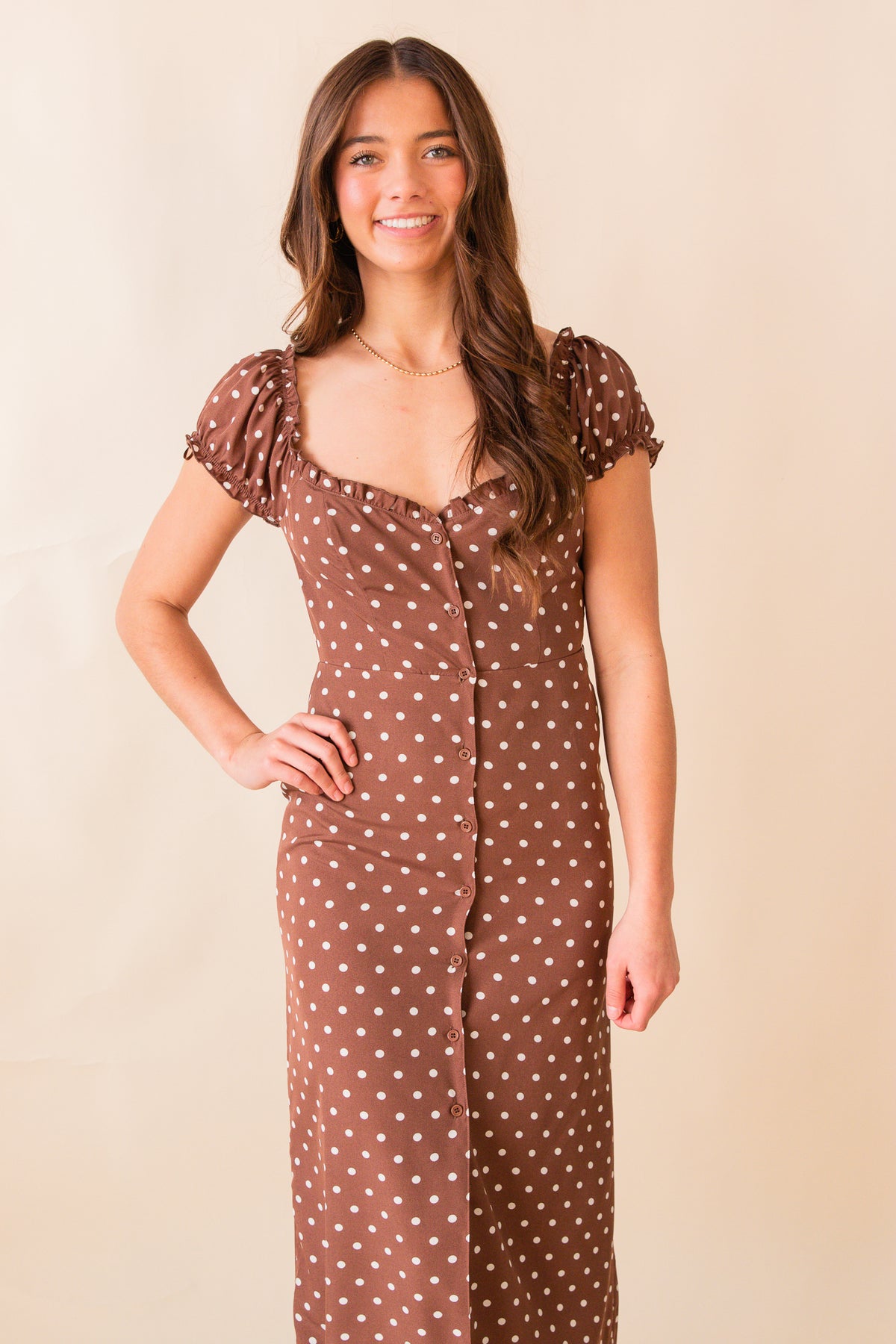 Margot Polka Dot Mini Dress