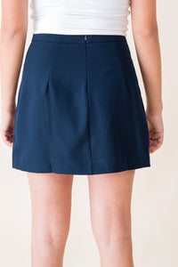 Finest Touch Overlapped Mini Skirt