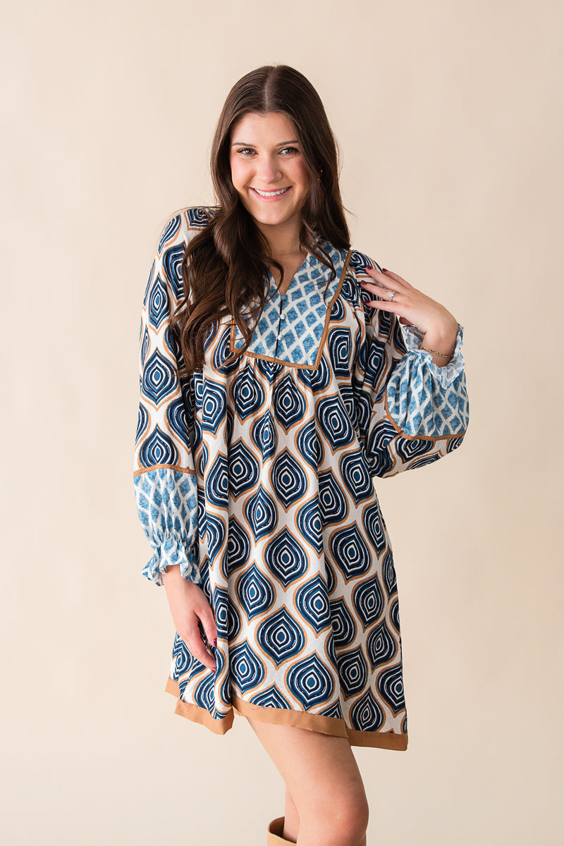 Eve Collared Mini Dress