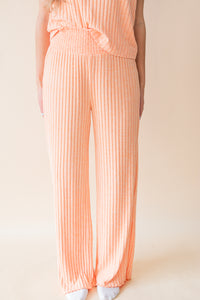 Dawn Smocked Rib Pant