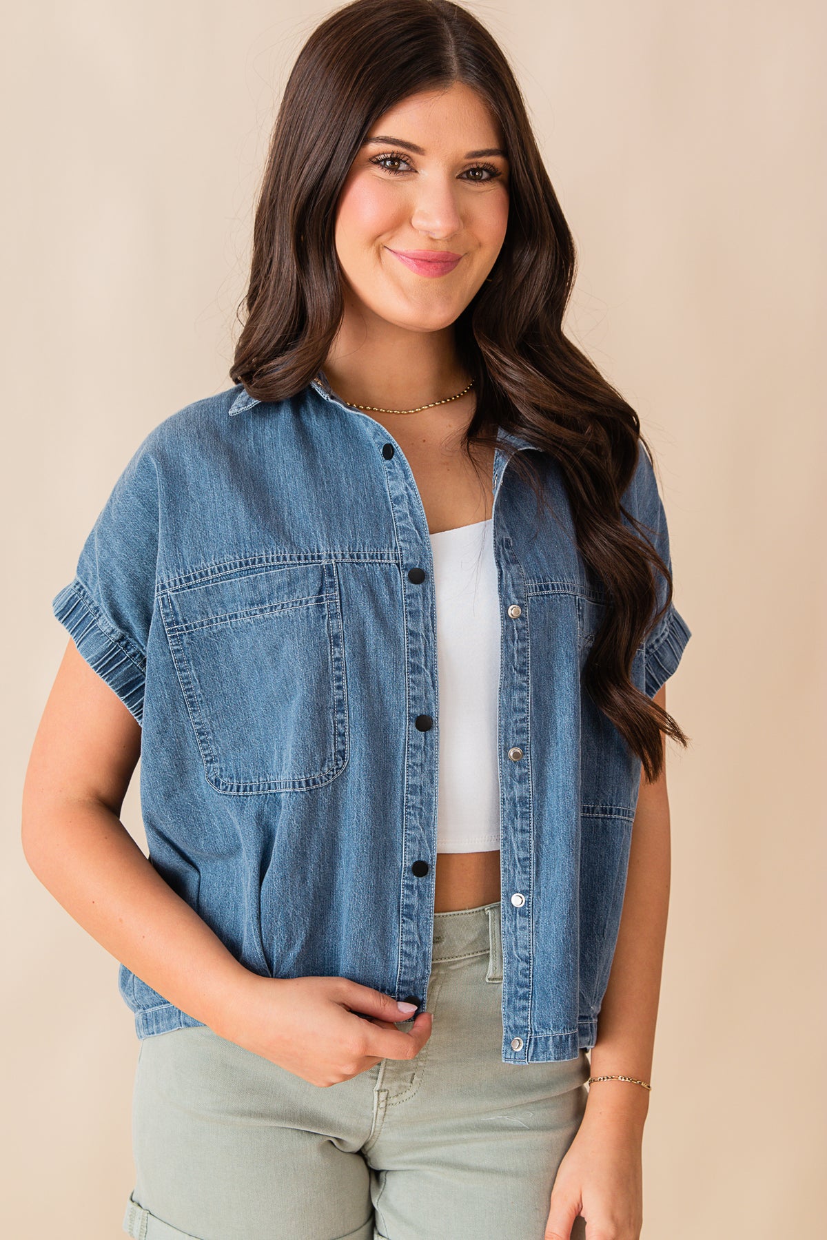 Dusty Travels Denim Outer Layer Shirt