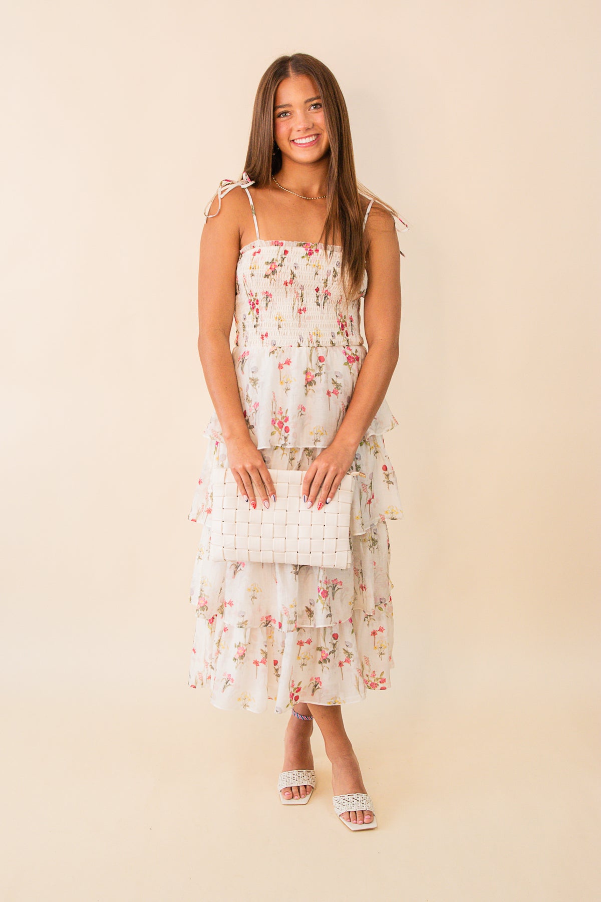 Olive Tiered Dress
