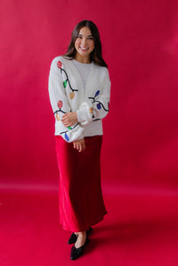 Christmas Sequin Light Cardigan