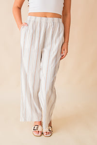 Nopales Striped Pullon Pants