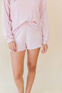 Dawn Smocked Rib Short