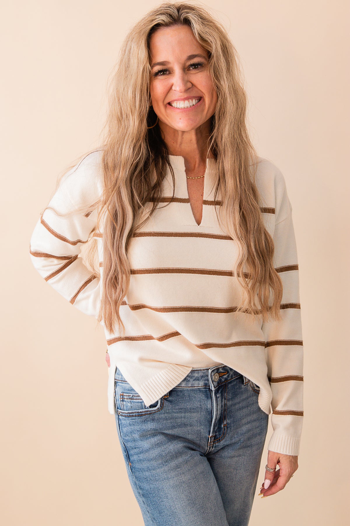 Saylor Stripe Sweater