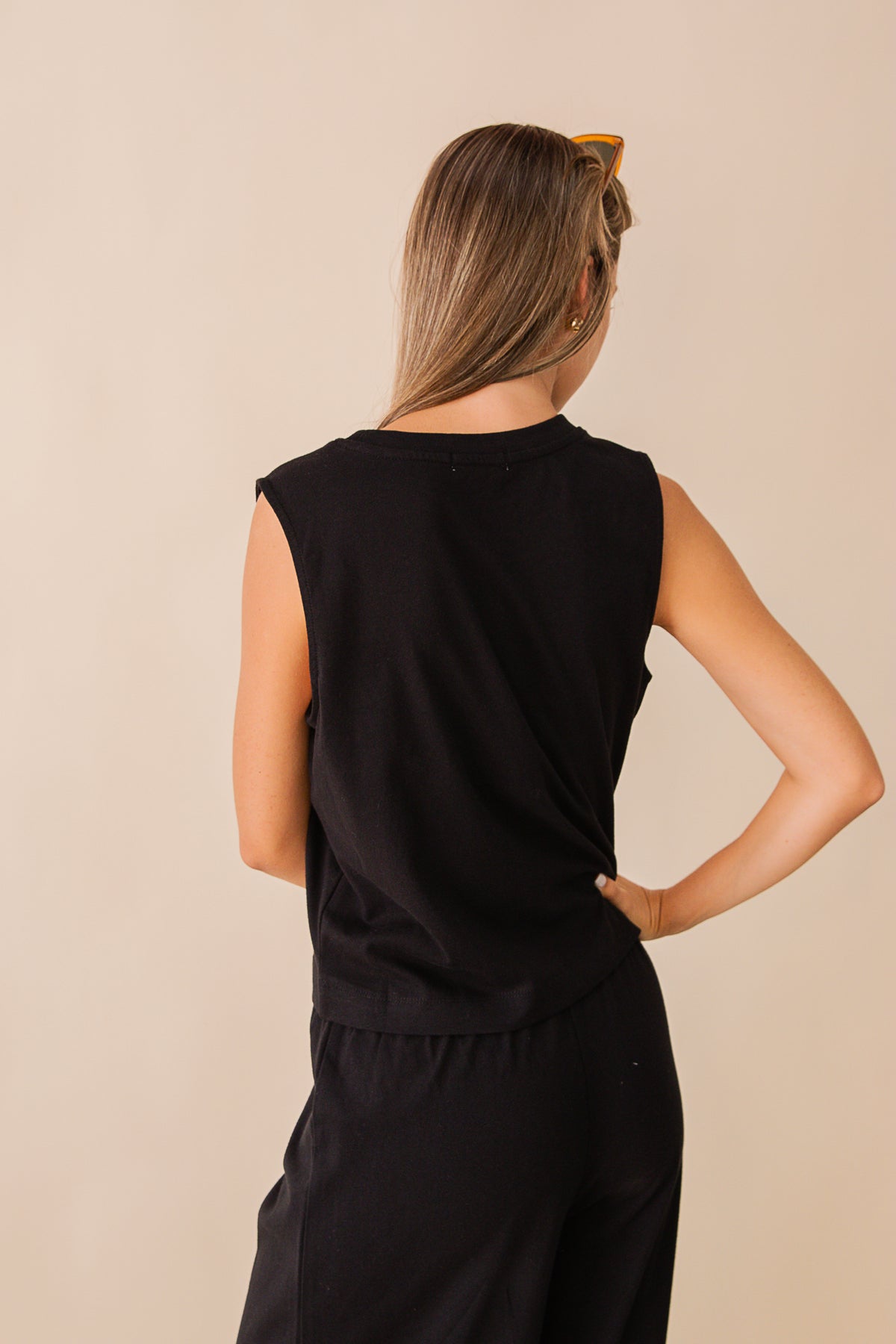 Sloane Jersey Muscle Tank