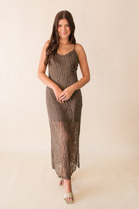 Low Lights Lace Slip Dress