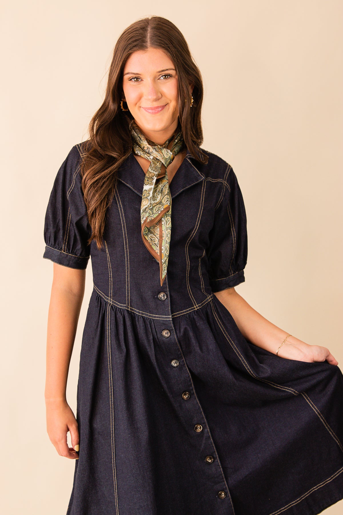 Mary Denim Dress