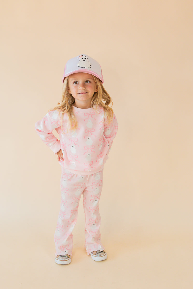 Coquette Ghost Halloween Sweatshirt