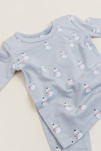 Snowmen Bamboo Pajama Set