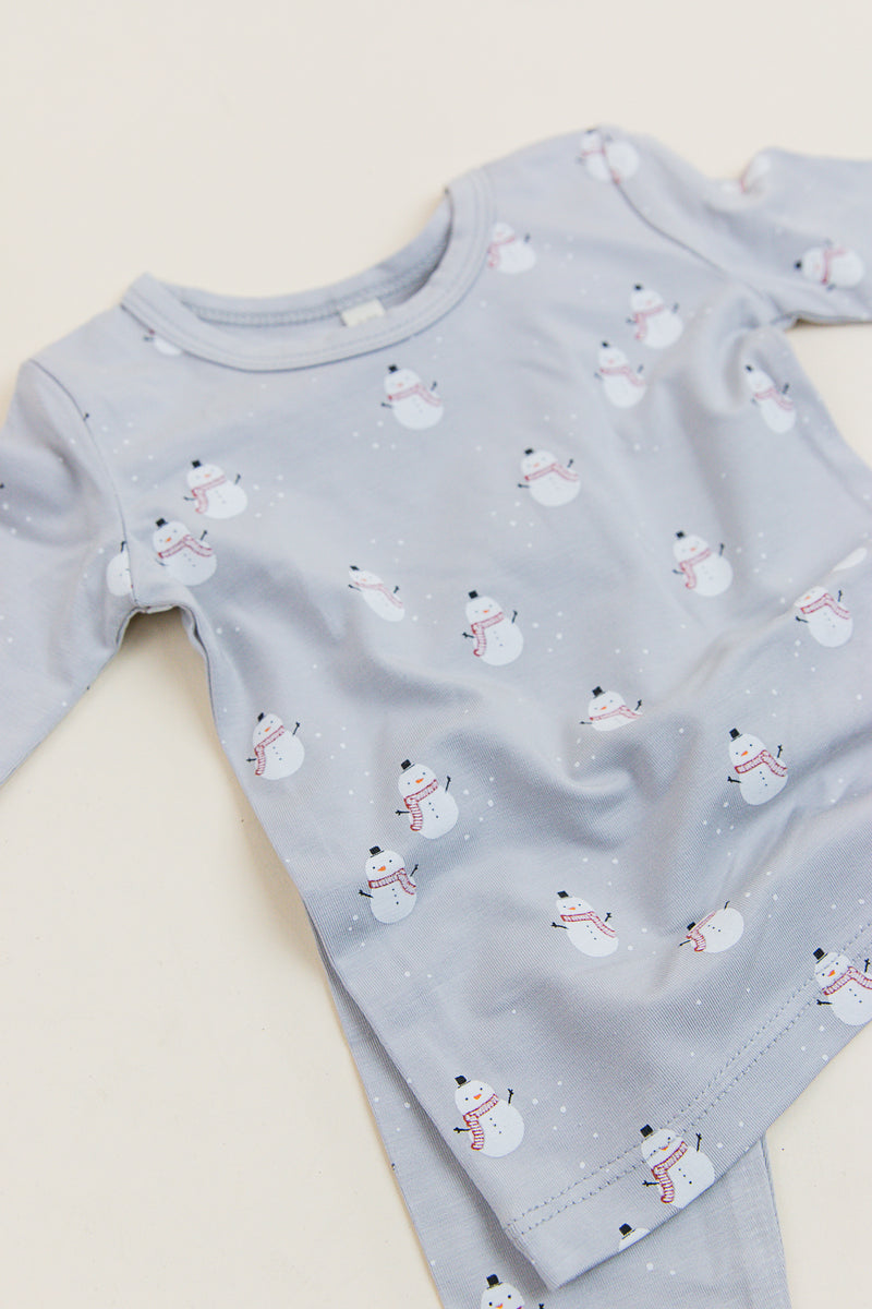 Snowmen Bamboo Pajama Set