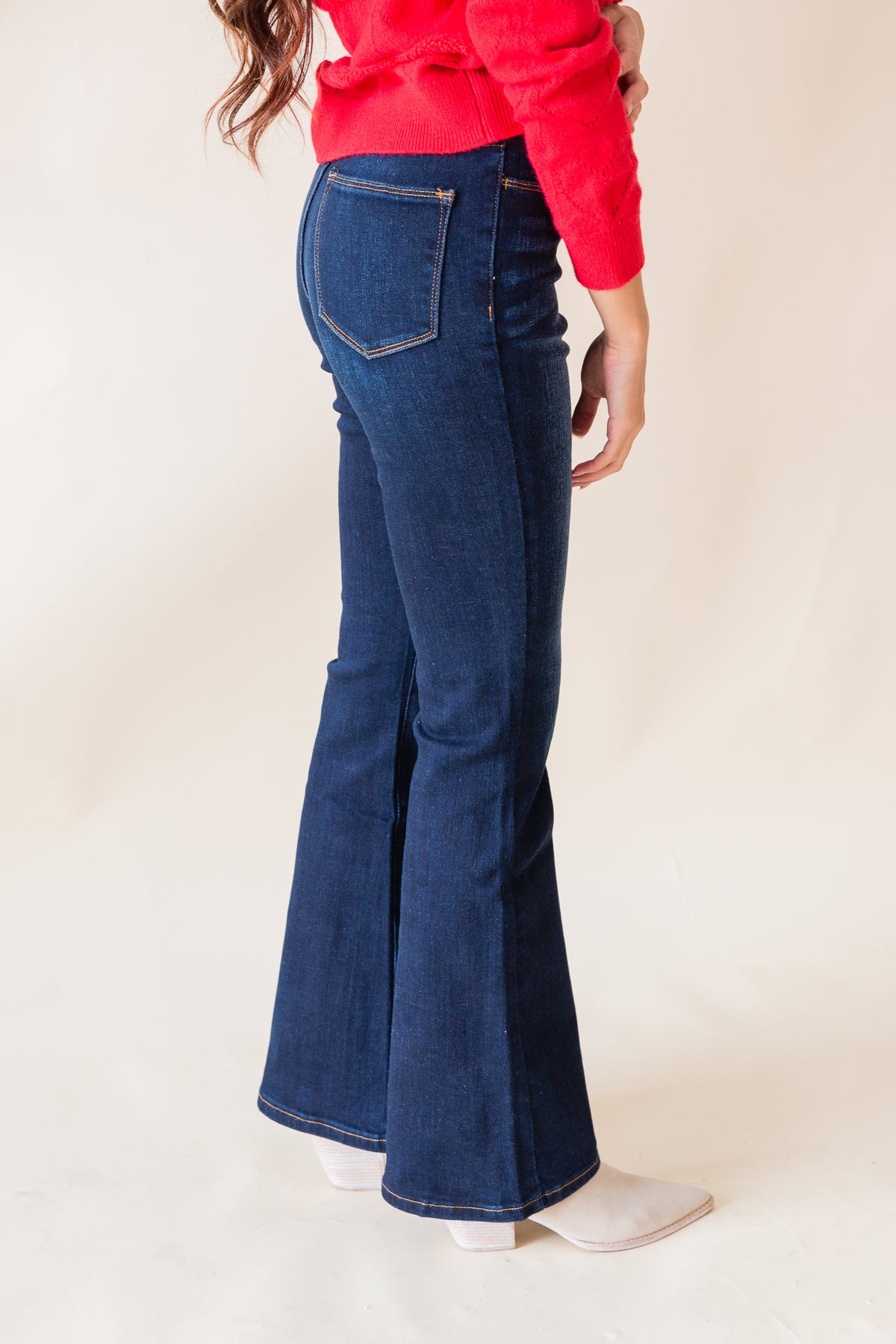 Kaycee High Rise Flare Jeans