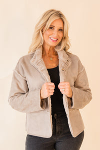 Pennington Reversible Faux Fur Jacket