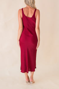 Sweet Treat Cowl Neck Midi Dress